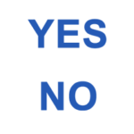 YES or NO