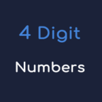 Random 4 Digit Number Generator